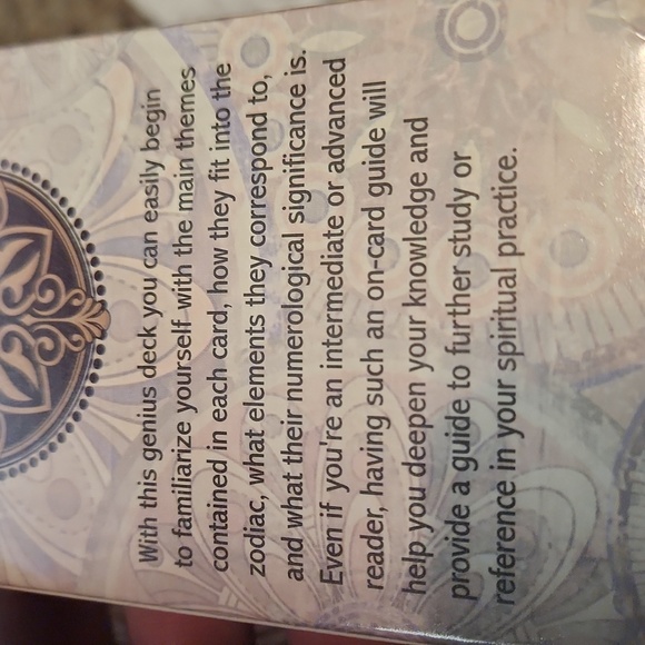 NEW Mini Learning Tarot Cards Deck- 78 Cards with brief details - Picture 2 of 15